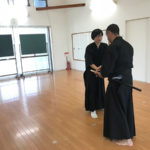 巻上・中心捕　～フィンランドから来日の外弟子への指導～